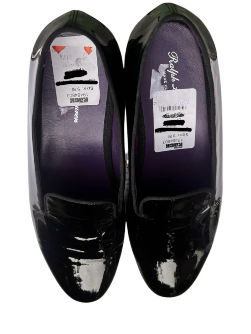 Ralph Lauren Purple Label Alonzo Patent Leather Slipper  display picture 1